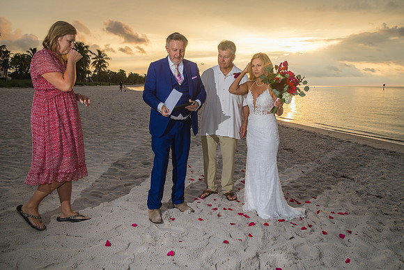 2023-10-09 Sunrise Wedding Smathers Beach,  Key West -0871