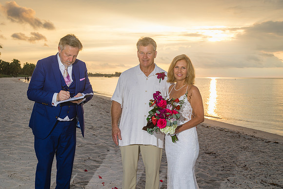 2023-10-09 Sunrise Wedding Smathers Beach,  Key West -0883