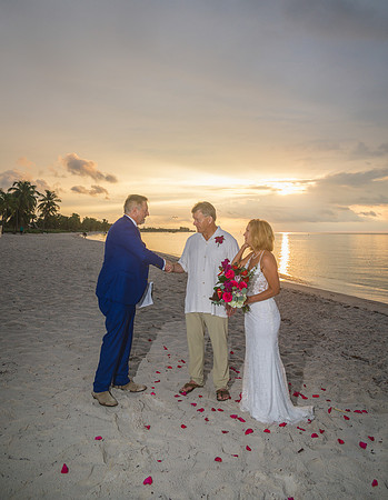 2023-10-09 Sunrise Wedding Smathers Beach,  Key West -0884