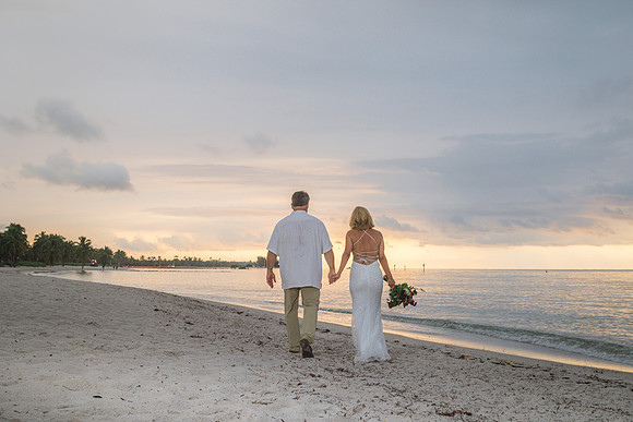 2023-10-09 Sunrise Wedding Smathers Beach,  Key West -0909