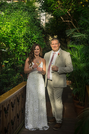2023-10-13 Melanie and Cullen Butterfly Concervatory Wedding, Key West_-2-128
