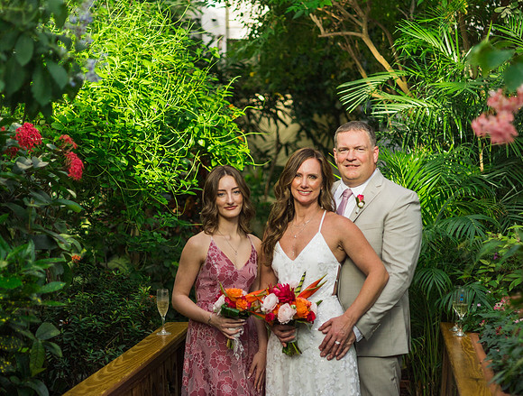 2023-10-13 Melanie and Cullen Butterfly Concervatory Wedding, Key West_-2-150