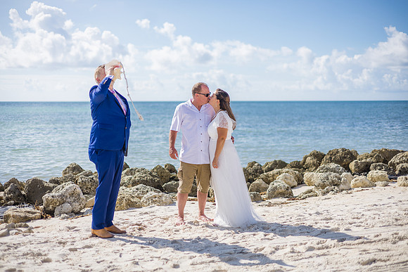 2023-10-06 Jaime and Grady Wedding at Higgs Beach, Key West -2222