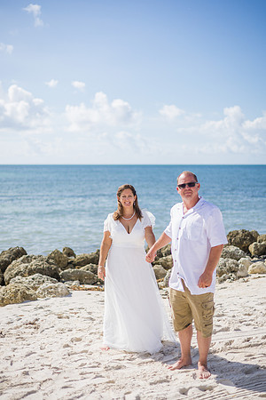 2023-10-06 Jaime and Grady Wedding at Higgs Beach, Key West -2232