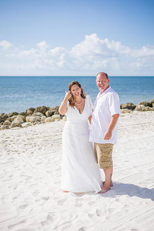 2023-10-06 Jaime and Grady Wedding at Higgs Beach, Key West -2264