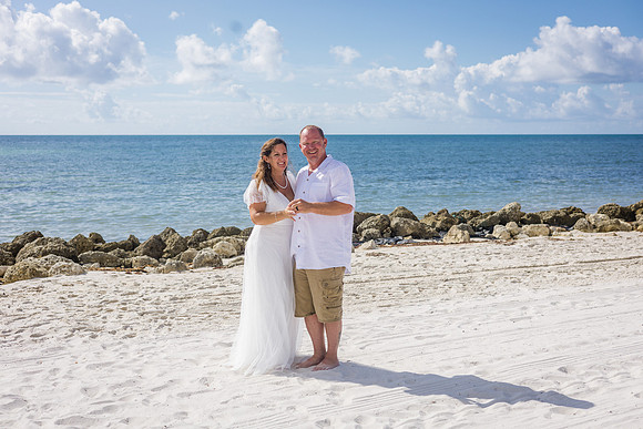2023-10-06 Jaime and Grady Wedding at Higgs Beach, Key West -2303
