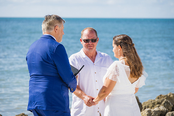 2023-10-06 Jaime and Grady Wedding at Higgs Beach, Key West -9172