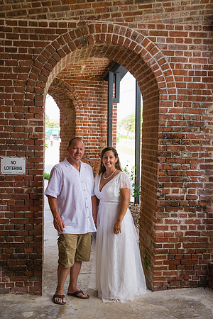 2023-10-06 Jaime and Grady Wedding at Higgs Beach, Key West -9189
