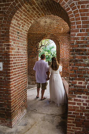 2023-10-06 Jaime and Grady Wedding at Higgs Beach, Key West -9193