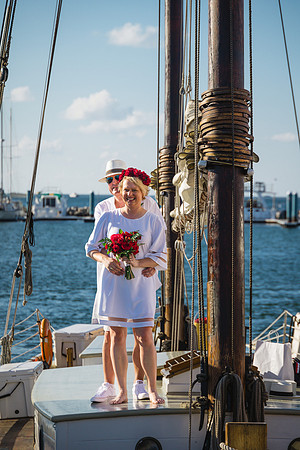2023-9-14 Higgs Beach Wedding, Schooner Appledore Star Key West-7449