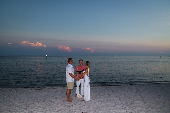 2023-09-19 Sunset Wedding Vow Renewal Smathers Beach, Key West -7756