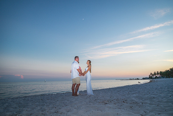 2023-09-19 Sunset Wedding Vow Renewal Smathers Beach, Key West -7773