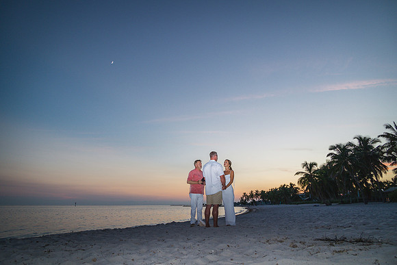 2023-09-19 Sunset Wedding Vow Renewal Smathers Beach, Key West -7801