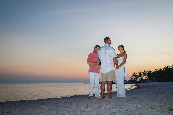 2023-09-19 Sunset Wedding Vow Renewal Smathers Beach, Key West -7804