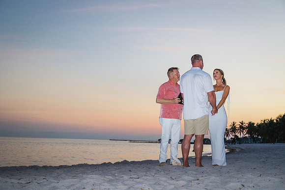 2023-09-19 Sunset Wedding Vow Renewal Smathers Beach, Key West -7816