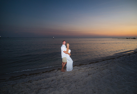 2023-09-19 Sunset Wedding Vow Renewal Smathers Beach, Key West -7890