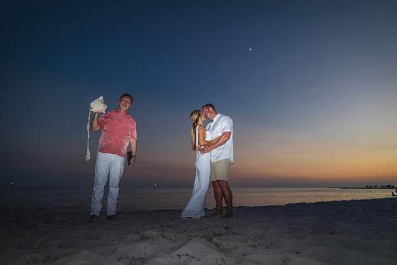 2023-09-19 Sunset Wedding Vow Renewal Smathers Beach, Key West -7888