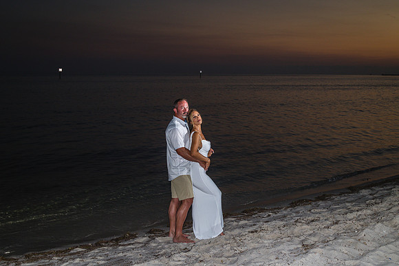 2023-09-19 Sunset Wedding Vow Renewal Smathers Beach, Key West -7893