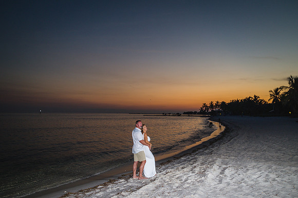 2023-09-19 Sunset Wedding Vow Renewal Smathers Beach, Key West -7895