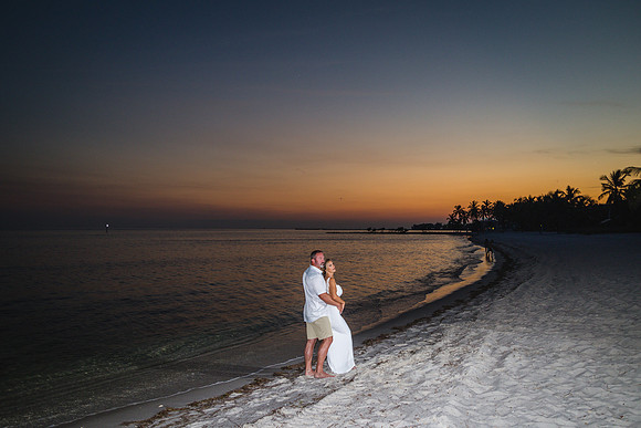 2023-09-19 Sunset Wedding Vow Renewal Smathers Beach, Key West -7899