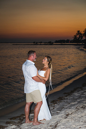 2023-09-19 Sunset Wedding Vow Renewal Smathers Beach, Key West -7927