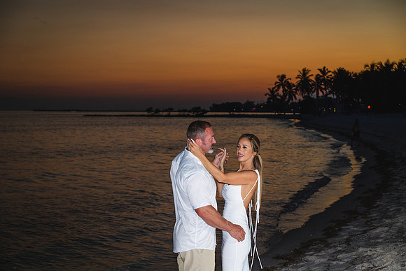 2023-09-19 Sunset Wedding Vow Renewal Smathers Beach, Key West -7930