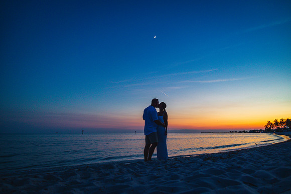 2023-09-19 Sunset Wedding Vow Renewal Smathers Beach, Key West -7976