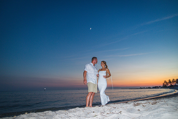 2023-09-19 Sunset Wedding Vow Renewal Smathers Beach, Key West -7989