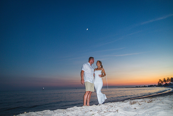 2023-09-19 Sunset Wedding Vow Renewal Smathers Beach, Key West -7991