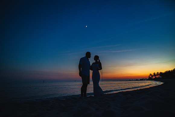 2023-09-19 Sunset Wedding Vow Renewal Smathers Beach, Key West -7994