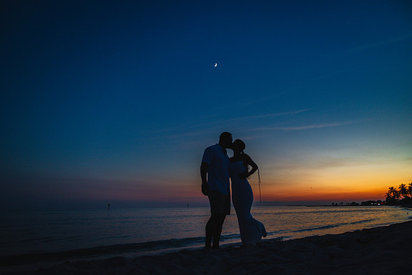 2023-09-19 Sunset Wedding Vow Renewal Smathers Beach, Key West -7993