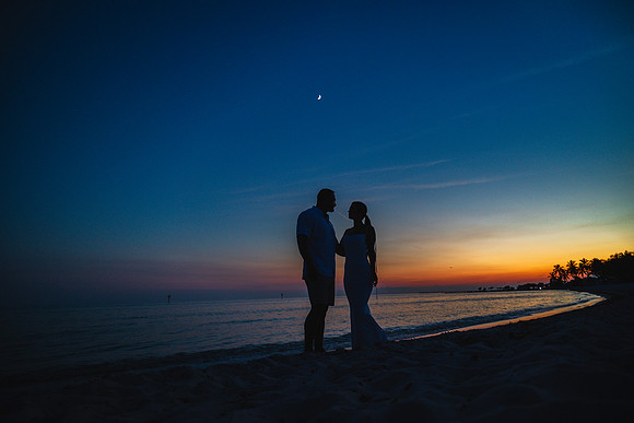 2023-09-19 Sunset Wedding Vow Renewal Smathers Beach, Key West -7995
