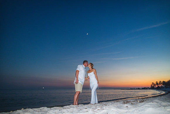 2023-09-19 Sunset Wedding Vow Renewal Smathers Beach, Key West -8008