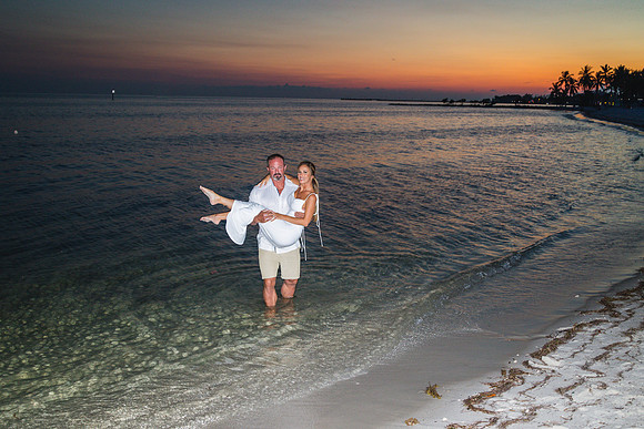 2023-09-19 Sunset Wedding Vow Renewal Smathers Beach, Key West -8020
