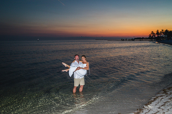 2023-09-19 Sunset Wedding Vow Renewal Smathers Beach, Key West -8018