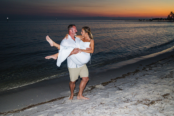 2023-09-19 Sunset Wedding Vow Renewal Smathers Beach, Key West -8032