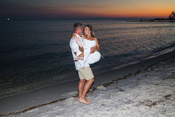 2023-09-19 Sunset Wedding Vow Renewal Smathers Beach, Key West -8033