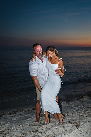 2023-09-19 Sunset Wedding Vow Renewal Smathers Beach, Key West -8039