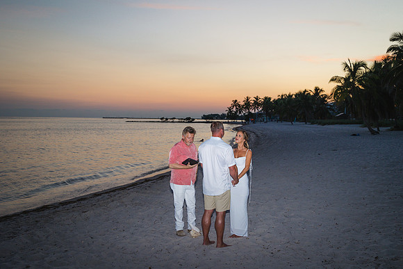 2023-09-19 Sunset Wedding Vow Renewal Smathers Beach, Key West -7823