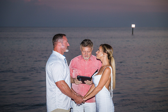 2023-09-19 Sunset Wedding Vow Renewal Smathers Beach, Key West -7837