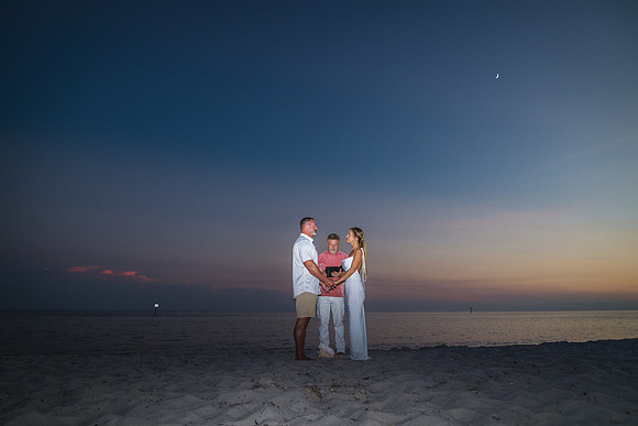 2023-09-19 Sunset Wedding Vow Renewal Smathers Beach, Key West -7842