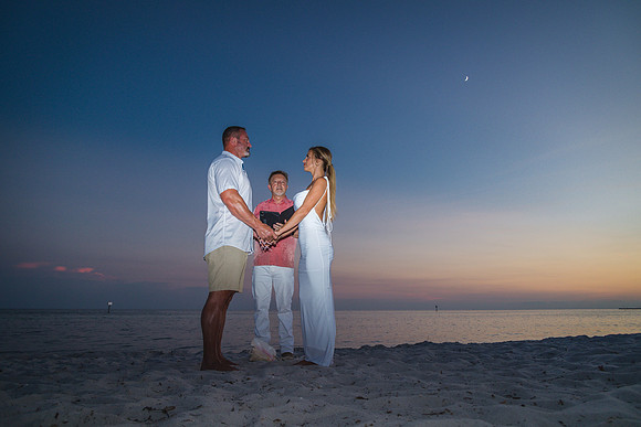 2023-09-19 Sunset Wedding Vow Renewal Smathers Beach, Key West -7851