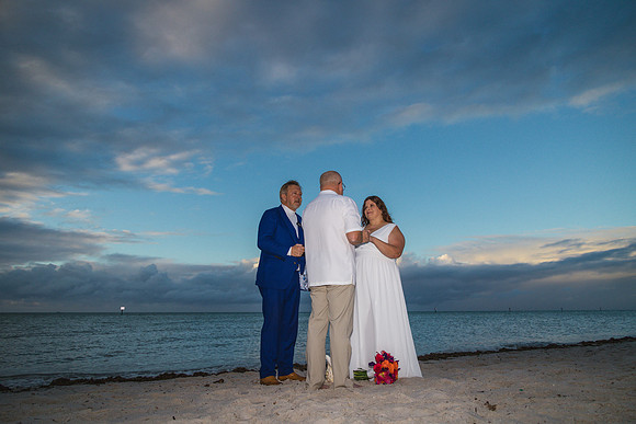 2023-09-26 Smathers Beach  Wedding Ceremony at Smathers Beach, Key West Part1-37