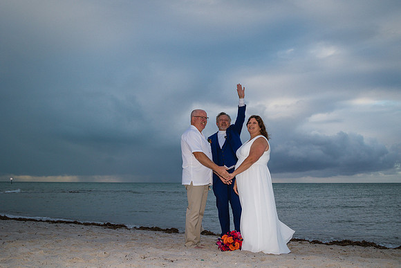 2023-09-26 Smathers Beach  Wedding Ceremony at Smathers Beach, Key West Part1-61