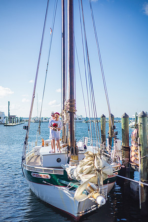 2023-09-14 Higgs Beach  Wedding Ceremony, Private Sunset Sail Apledore Star-8027