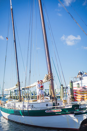 2023-09-14 Higgs Beach  Wedding Ceremony, Private Sunset Sail Apledore Star-8009
