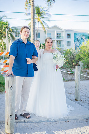 2023-10-23 Tracy and Scott Wedding at Smathers Beach, Key West -9071