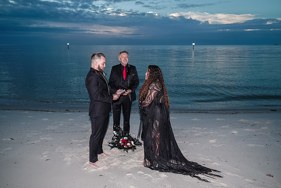 2023-10-31 Jacqueline and Michael Wedding at Smathers Beach Key West-8300