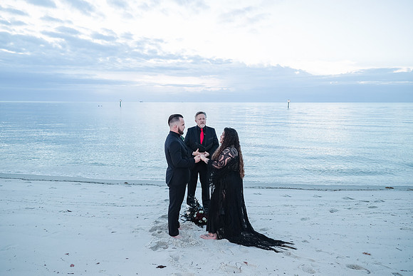 2023-10-31 Jacqueline and Michael Wedding at Smathers Beach Key West-8363