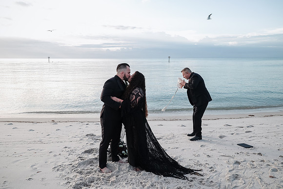 2023-10-31 Jacqueline and Michael Wedding at Smathers Beach Key West-8472